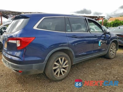 Trzecie zdjęcie samochodu z tyłu: 2022 HONDA PILOT EXL VIN:5FNYF5H51NB002704 - miniatura