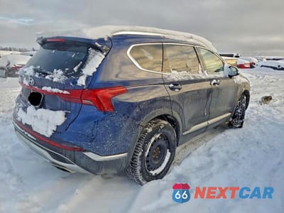 Trzecie zdjęcie samochodu z tyłu: 2022 HYUNDAI SANTA FE SEL VIN:5NMS3DAJXNH395648 - miniatura