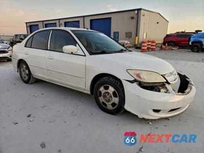 Czwarte zdjęcie samochodu z boku: 2005 HONDA CIVIC HYBRID VIN:JHMES96685S020751 - miniatura