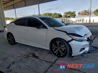 Czwarte zdjęcie samochodu z boku: 2020 NISSAN SENTRA SR VIN:3N1AB8DV3LY265463 - miniatura