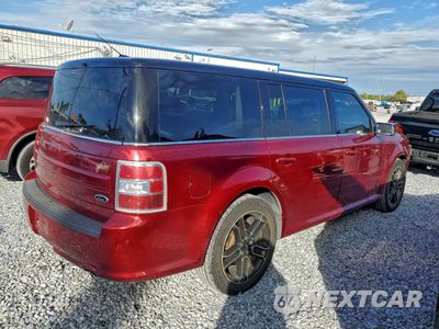 Trzecie zdjęcie samochodu z tyłu: 2014 FORD FLEX SEL VIN:2FMGK5C89EBD31989 - miniatura