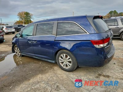 Drugie zdjęcie samochodu z przodu: 2016 HONDA ODYSSEY EXL VIN:5FNRL5H60GB110692 - miniatura
