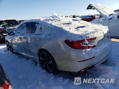 Drugie zdjęcie samochodu z przodu: 2018 HONDA ACCORD SPORT VIN:1HGCV1F38JA165510 - miniatura