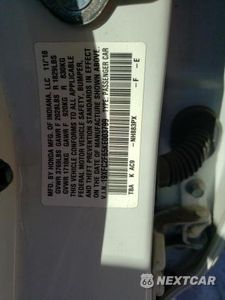 Zdjęcie 12 z 12 samochodu: 2019 HONDA CIVIC LX VIN:19XFC2F65KE003799 - miniatura