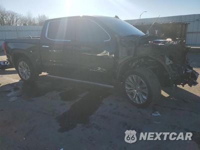 Czwarte zdjęcie samochodu z boku: 2021 GMC SIERRA K1500 DENALI VIN:3GTU9FET7MG203434 - miniatura