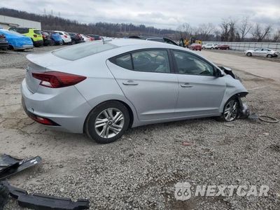 Trzecie zdjęcie samochodu z tyłu: 2020 HYUNDAI ELANTRA SEL VIN:KMHD84LF7LU024984 - miniatura