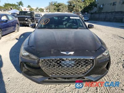 Piąte zdjęcie samochodu w środku: 2019 GENESIS G70 PRESTIGE VIN:KMTG44LA3KU013160 - miniatura