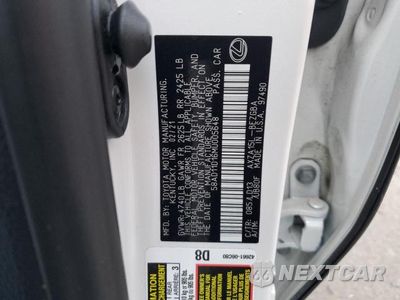 Zdjęcie 12 z 12 samochodu: 2021 LEXUS ES 250 BASE VIN:58AD11D16MU005648 - miniatura