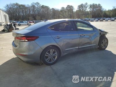 Trzecie zdjęcie samochodu z tyłu: 2018 HYUNDAI ELANTRA SEL VIN:KMHD84LFXJU556145 - miniatura