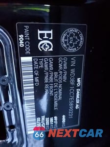 Zdjęcie 14 z 14 samochodu: 2014 MERCEDES-BENZ SPRINTER 3500 VIN:WD3BF1CC7E5890231 - miniatura