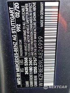 Zdjęcie 12 z 12 samochodu: 2020 MERCEDES-BENZ E 350 4MATIC VIN:W1KZF8EB9LA824999 - miniatura