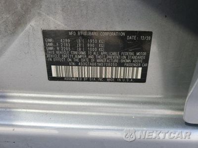 Zdjęcie 13 z 13 samochodu: 2021 SUBARU IMPREZA VIN:4S3GTAB61M3708050 - miniatura