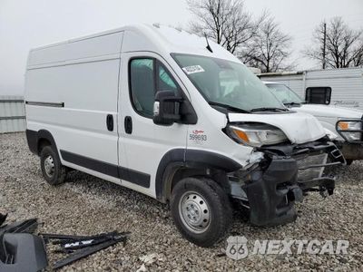 Czwarte zdjęcie samochodu z boku: 2023 RAM PROMASTER 1500 1500 HIGH VIN:3C6LRVBG4PE540437 - miniatura
