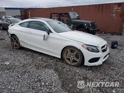 Czwarte zdjęcie samochodu z boku: 2017 MERCEDES-BENZ C 300 4MATIC VIN:WDDWJ4KB5HF373904 - miniatura