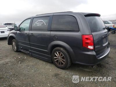 Drugie zdjęcie samochodu z przodu: 2016 DODGE GRAND CARAVAN SXT VIN:2C7WDGCG3GR364156 - miniatura