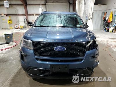 Piąte zdjęcie samochodu w środku: 2019 FORD EXPLORER SPORT VIN:1FM5K8GT1KGA58980 - miniatura