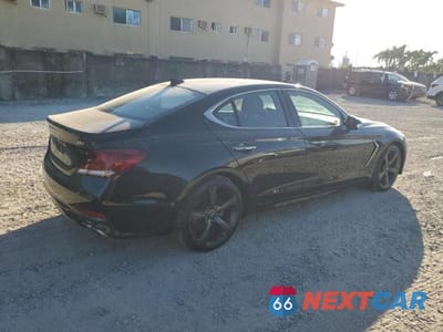 Trzecie zdjęcie samochodu z tyłu: 2019 GENESIS G70 PRESTIGE VIN:KMTG44LA3KU013160 - miniatura