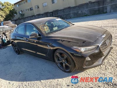 Czwarte zdjęcie samochodu z boku: 2019 GENESIS G70 PRESTIGE VIN:KMTG44LA3KU013160 - miniatura
