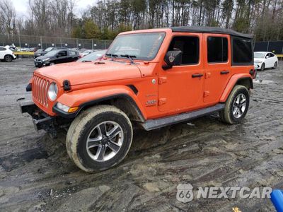 2018 JEEP WRANGLER UNLIMITED SAHARA 1C4HJXEG7JW246976 - główne zdjęcie licytacji z USA - miniatura