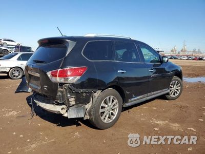 Trzecie zdjęcie samochodu z tyłu: 2014 NISSAN PATHFINDER S VIN:5N1AR2MM3EC631703 - miniatura