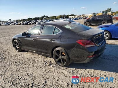 Drugie zdjęcie samochodu z przodu: 2019 GENESIS G70 PRESTIGE VIN:KMTG44LA3KU013160 - miniatura