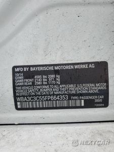 Zdjęcie 12 z 12 samochodu: 2015 BMW 320 I XDRIVE VIN:WBA3C3C55FP664353 - miniatura