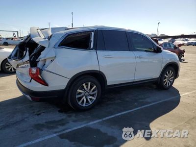 Trzecie zdjęcie samochodu z tyłu: 2022 HONDA PILOT EXL VIN:5FNYF5H56NB038310 - miniatura