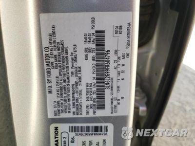 Zdjęcie 12 z 12 samochodu: 2015 LINCOLN MKZ VIN:3LN6L2G99FR604796 - miniatura