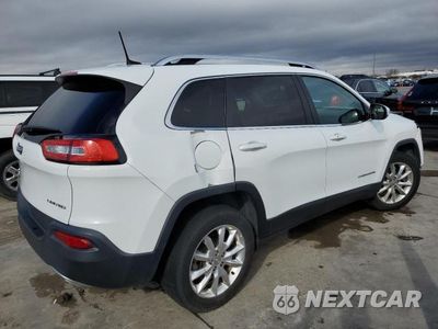 Trzecie zdjęcie samochodu z tyłu: 2016 JEEP CHEROKEE LIMITED VIN:1C4PJMDS0GW277673 - miniatura