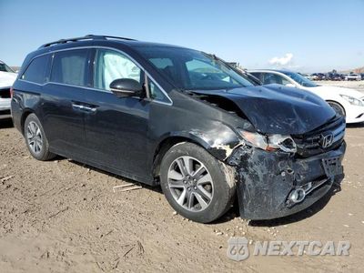 Czwarte zdjęcie samochodu z boku: 2015 HONDA ODYSSEY TOURING VIN:5FNRL5H93FB092679 - miniatura