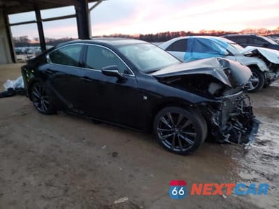 Czwarte zdjęcie samochodu z boku: 2022 LEXUS IS 350 F-SPORT VIN:JTHGZ1B22N5056541 - miniatura