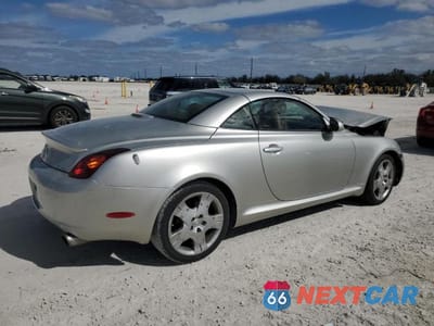 Trzecie zdjęcie samochodu z tyłu: 2002 LEXUS SC 430 VIN:JTHFN48Y920029365 - miniatura