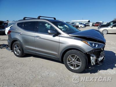Czwarte zdjęcie samochodu z boku: 2017 HYUNDAI SANTA FE SPORT VIN:5NMZUDLB9HH050262 - miniatura