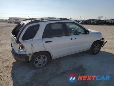 Trzecie zdjęcie samochodu z tyłu: 2007 KIA SPORTAGE EX VIN:KNDJF723X77394837 - miniatura