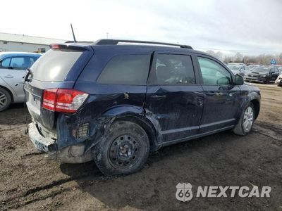 Trzecie zdjęcie samochodu z tyłu: 2020 DODGE JOURNEY SE VIN:3C4PDCAB2LT226245 - miniatura