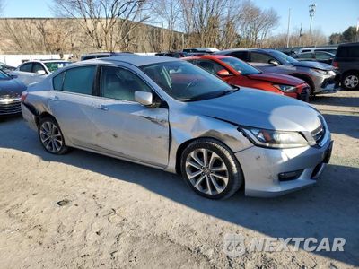 Czwarte zdjęcie samochodu z boku: 2015 HONDA ACCORD SPORT VIN:1HGCR2F50FA069812 - miniatura