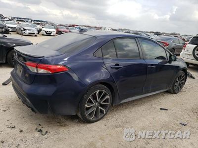 Trzecie zdjęcie samochodu z tyłu: 2020 TOYOTA COROLLA SE VIN:JTDS4RCE1LJ001536 - miniatura