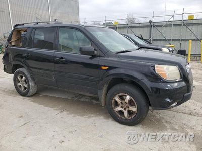 Czwarte zdjęcie samochodu z boku: 2007 HONDA PILOT EXL VIN:5FNYF18607B017442 - miniatura
