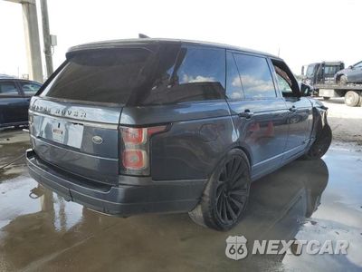 Trzecie zdjęcie samochodu z tyłu: 2019 LAND ROVER RANGE ROVER AUTOBIOGRAPHY VIN:SALGV5RE5KA544656 - miniatura