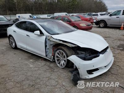 Czwarte zdjęcie samochodu z boku: 2018 TESLA MODEL S VIN:5YJSA1E21JF275434 - miniatura