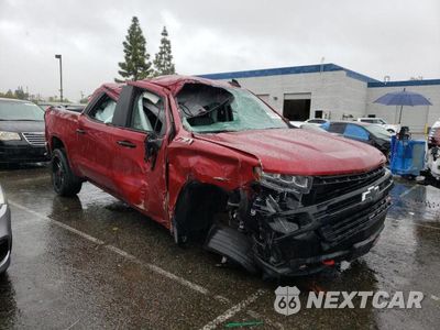 Czwarte zdjęcie samochodu z boku: 2020 CHEVROLET SILVERADO K1500 LT TRAIL BOSS VIN:3GCPYFED1LG208023 - miniatura