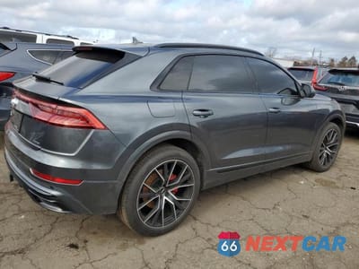Trzecie zdjęcie samochodu z tyłu: 2021 AUDI Q8 PRESTIGE S-LINE VIN:WA1FVAF11MD002625 - miniatura