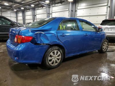 Trzecie zdjęcie samochodu z tyłu: 2009 TOYOTA COROLLA BASE VIN:JTDBL40E59J004183 - miniatura