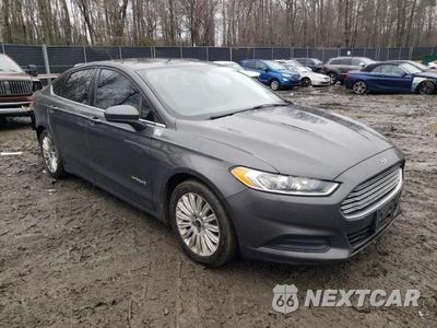 Czwarte zdjęcie samochodu z boku: 2016 FORD FUSION S HYBRID VIN:3FA6P0UU9GR264577 - miniatura