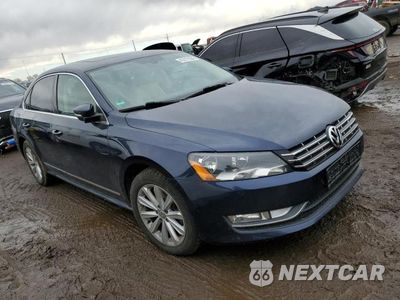 Czwarte zdjęcie samochodu z boku: 2013 VOLKSWAGEN PASSAT SEL VIN:1VWCH7A37DC079496 - miniatura