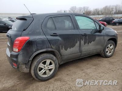 Trzecie zdjęcie samochodu z tyłu: 2019 CHEVROLET TRAX LS VIN:3GNCJNSB8KL345067 - miniatura