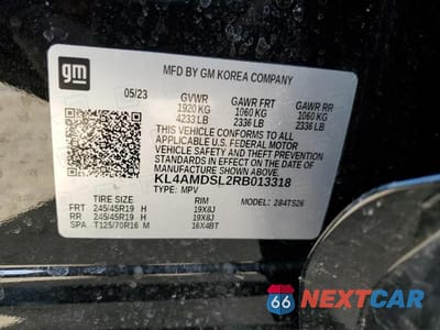 Zdjęcie 13 z 13 samochodu: 2024 BUICK ENCORE GX SPORT TOURING VIN:KL4AMDSL2RB013318 - miniatura