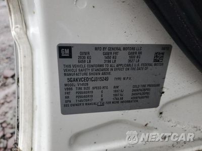 Zdjęcie 13 z 13 samochodu: 2012 BUICK ENCLAVE VIN:5GAKVCED1CJ315249 - miniatura