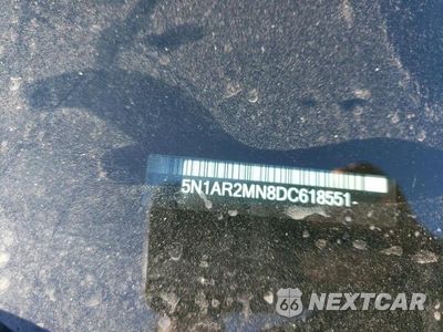 Zdjęcie 14 z 14 samochodu: 2013 NISSAN PATHFINDER S VIN:5N1AR2MN8DC618551 - miniatura
