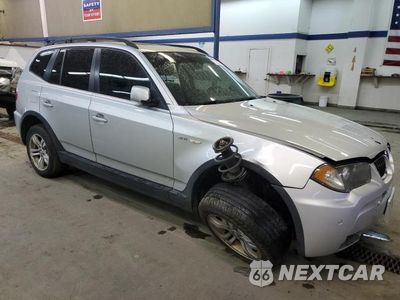 Czwarte zdjęcie samochodu z boku: 2006 BMW X3 3.0I VIN:WBXPA934X6WG85599 - miniatura